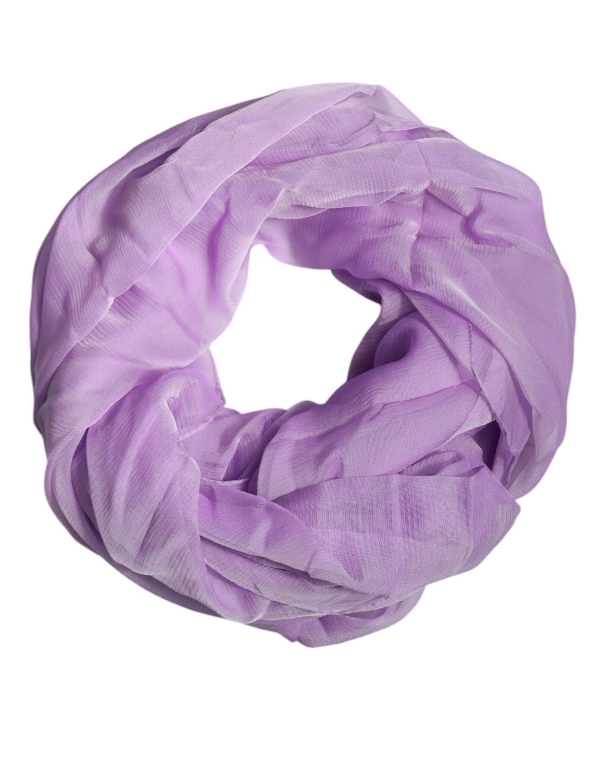 Seidenschal Lila Leichtes Accessoire