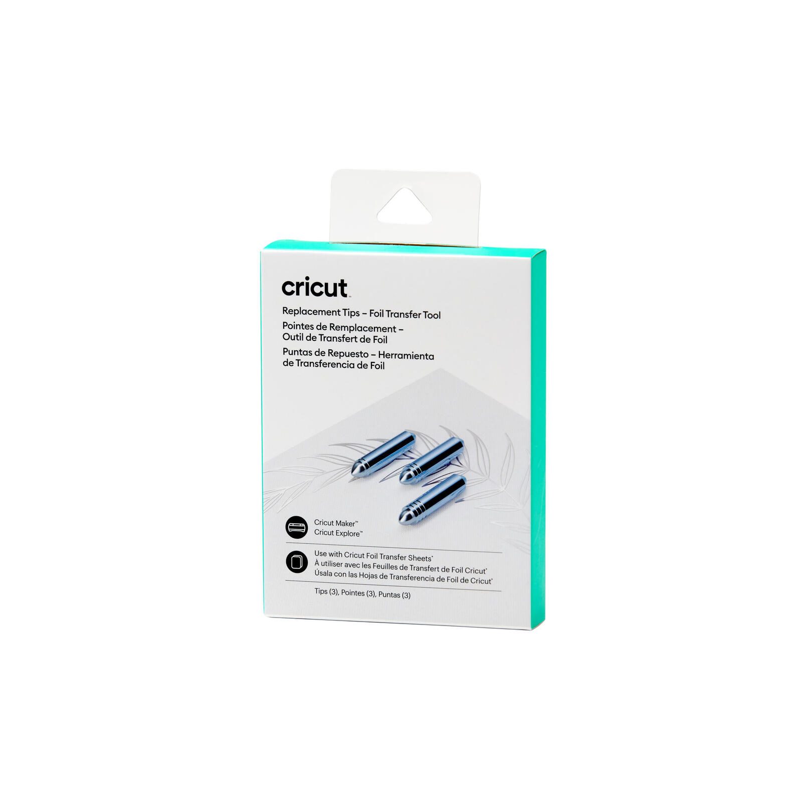 Cricut Ersatz-Folientransferspitzen für Schneideplotter blau 2008728