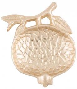 Jiallo Elegant Soft Gold Pomegranate Nut Dish