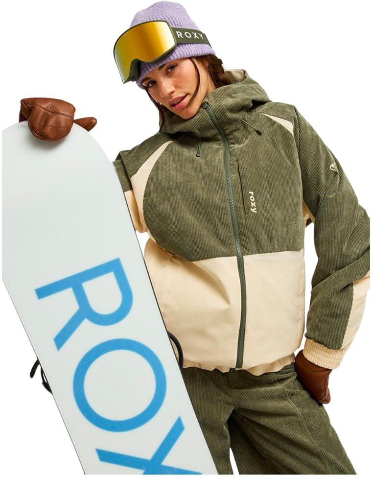 Roxy  - Crystal Clear Cord Beetle - XS - Blouson Ski