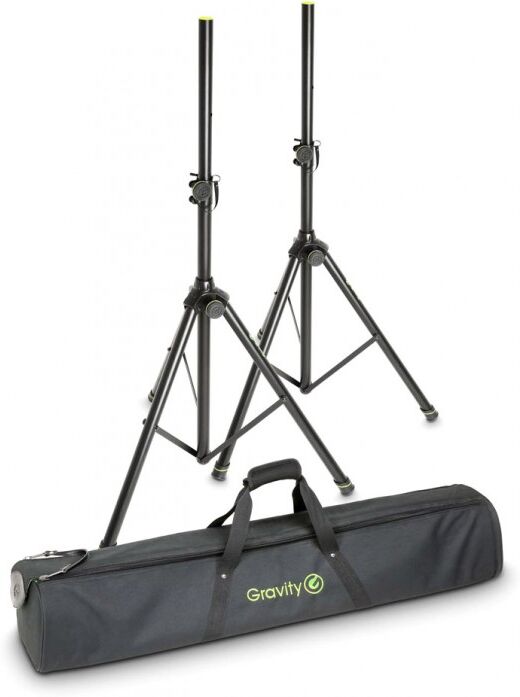 Gravity Ss 5212 B Set 1 Boxenständer Set 2 Boxenständer Stahl Mit Tasche