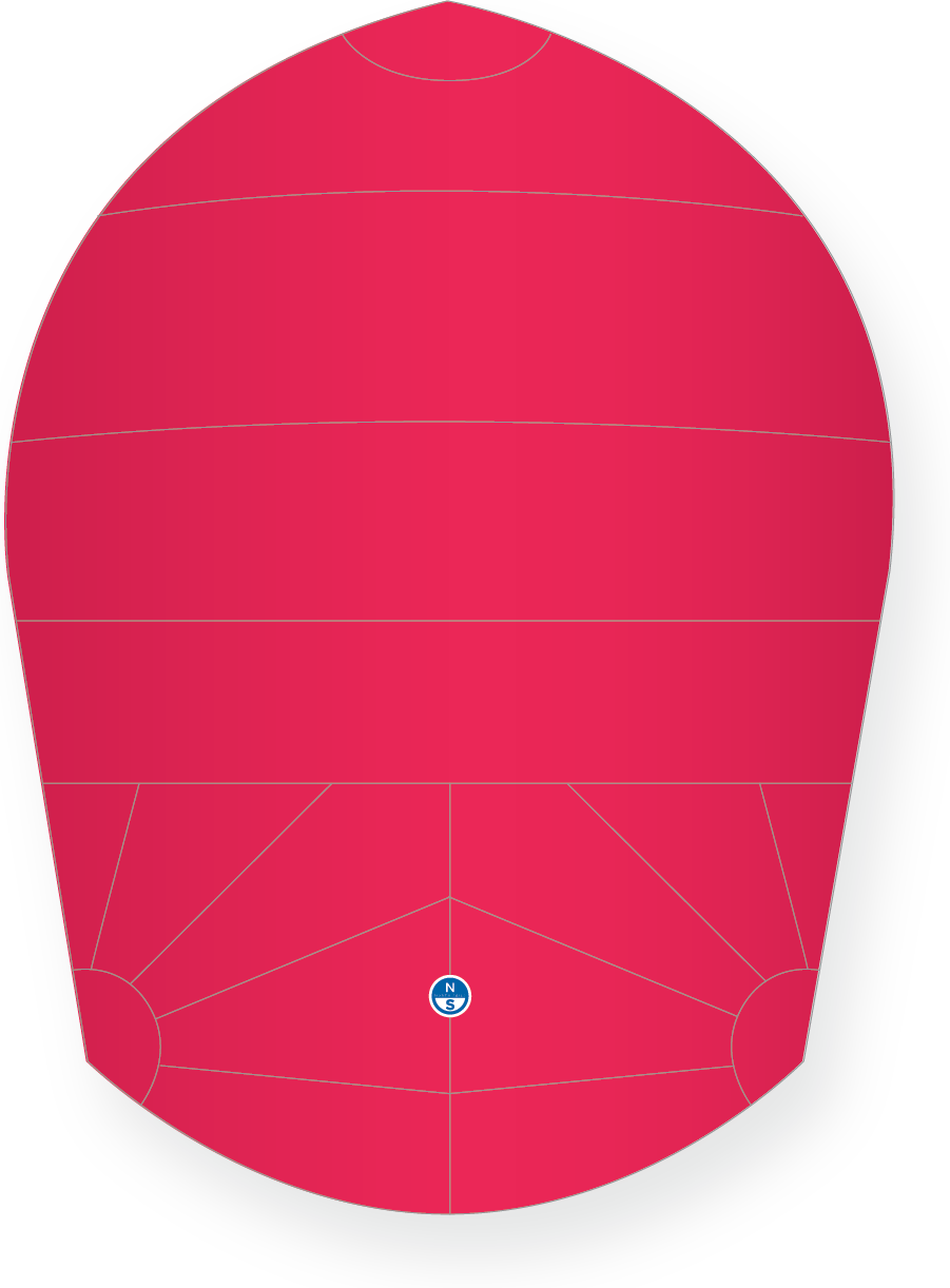 North Sails CADET CS-3 SPINNAKER Red