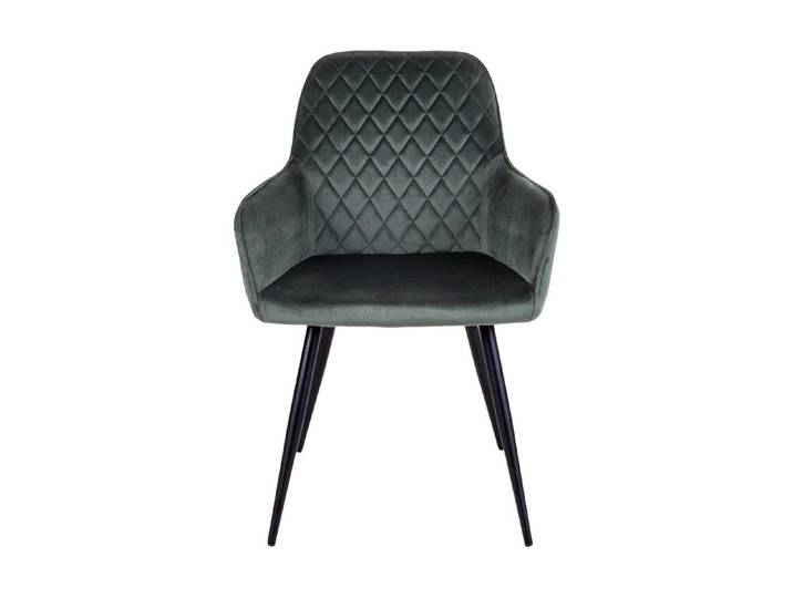 Stuhl HOUSE NORDIC Stuhl Harbo , grün (grün, schwarz), B:57cm H:87cm T:65cm, Stühle, Stuhl
