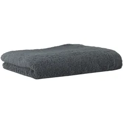 CAWÖ Handtuch - Lifestyle, Walkfrottier, Baumwolle, einfarbig Anthrazit / 50x100cm