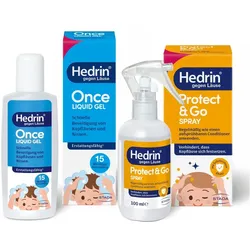 HEDRIN® Once Natural + HEDRIN® Protect & Go Spray 1 Set