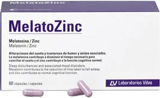 VIÑAS Melatozinc 60cáps