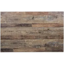 Bolero vorgebohrte rechteckige Tischplatte Urban Dark 1100x700mm