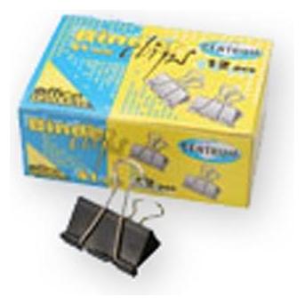 Centrum Foldback klemmer 12 stk. 41mm (12x) (81832)