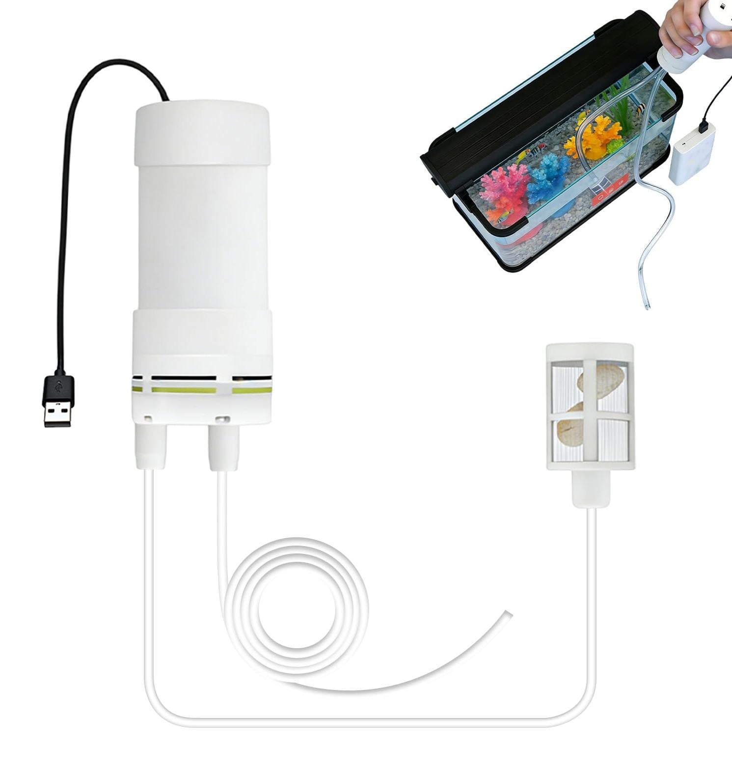 Selius Mini USB 5V Elektrische Waterpomp met 3 m PVC slang