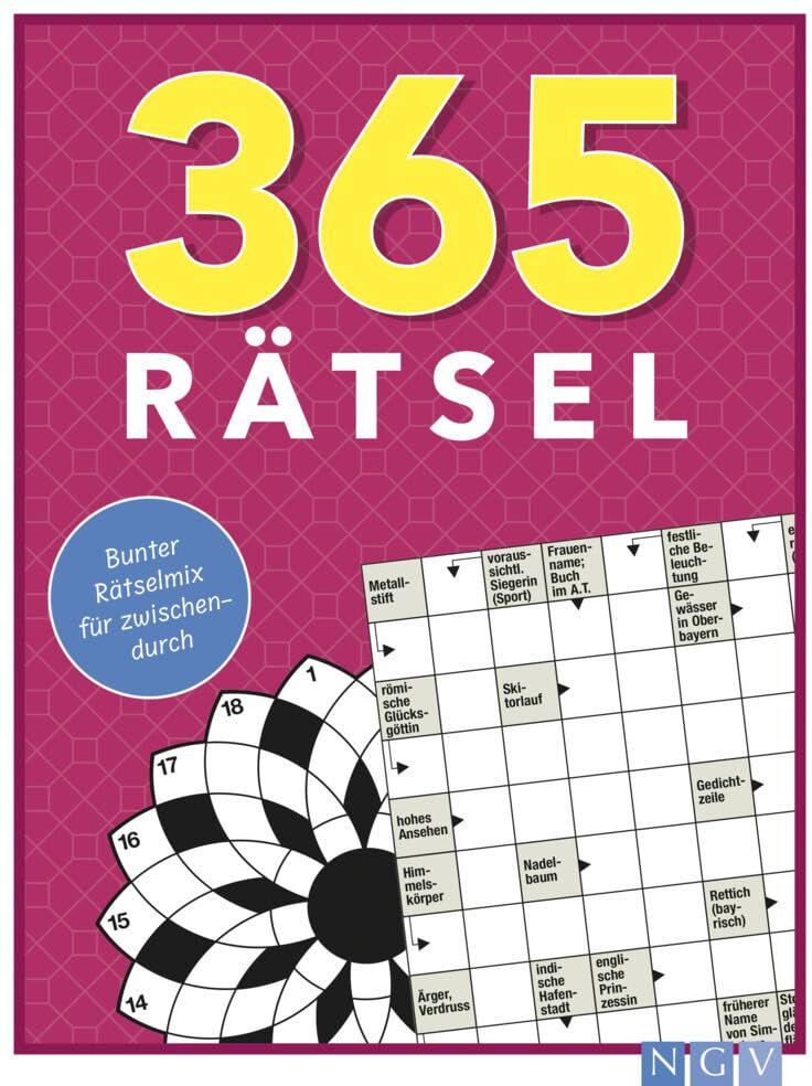 365 Rätsel: Bunter Rätselmix für zwischendurch - Preis vom 13.10.2026 11:25:28 h