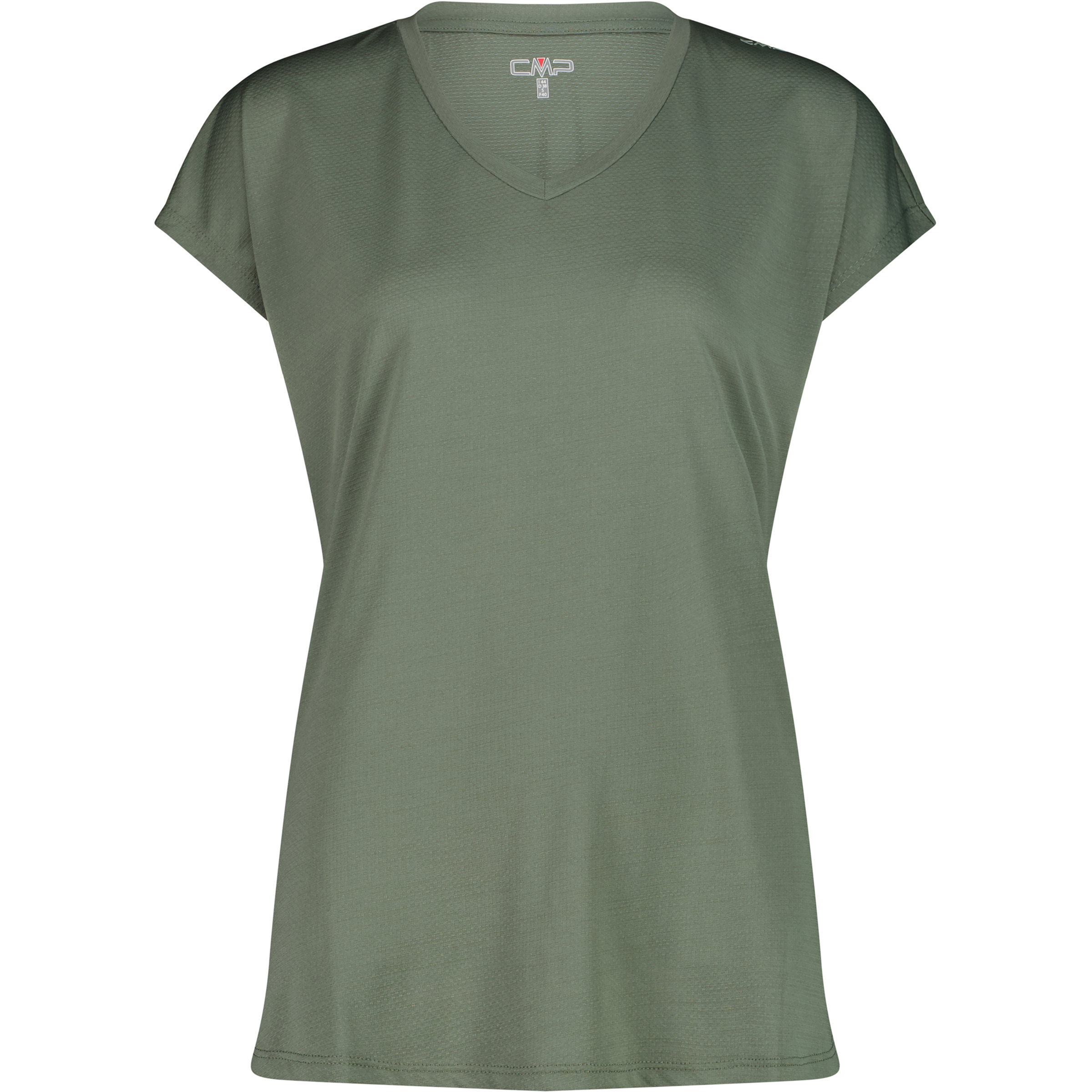 CMP Damen T-Shirts oliv Größe XL Trekking Atmungsaktiv