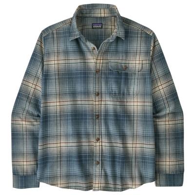Patagonia - L/S LW Fjord Flannel Shirt - Hemd Gr M grau