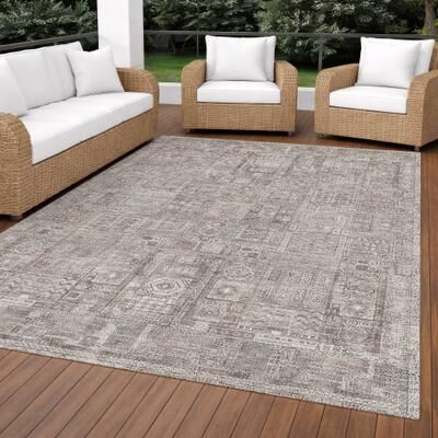 Addison Rugs Machine Washable Indoor/ Outdoor Vintage Plymouth Chantille Rug