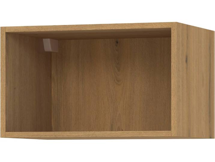 Hängeschrank, Holzwerkstoff, Eiche Astig, 60×30×37 cm, Soft-Close-Funktion, Modern