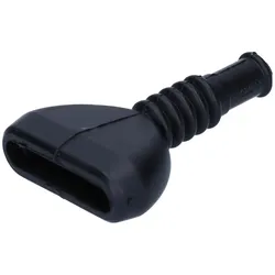 Kalitec 10 Stück KALI01026 Superseal Gummitülle 6-polig mit Knickschutzlamellen, Elektronikkabel + Stecker, Schwarz