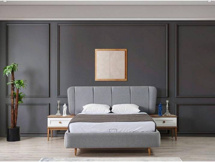 Xlmoebel Polsterbett Luxuriöses Doppelbett mit edler Verarbeitung und modernem Design (Doppelbett, Bett), Hergestellt in Europa