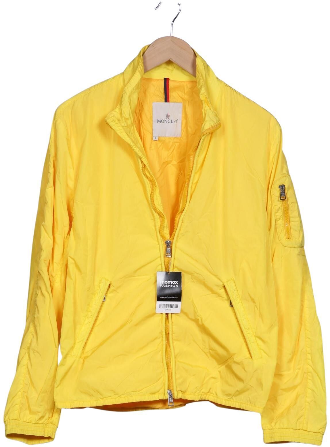 Moncler Herren Jacke, Gelb, Gr. L, Synthetik - Second Hand