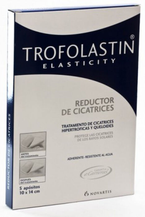 Trofolastin REDUTOR CICATRIZES 10X14cm 5 Un