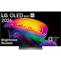 LG OLED55C67LA OLED evo TV C6 (Flat, 55 Zoll / 139 cm, 4K, SMART TV)
