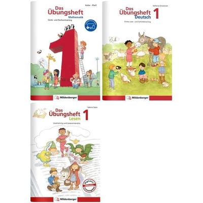 Sicher ins 2. Schuljahr – Paket: Rechnen – Schreiben – Lesen · Klasse 1, Set von Sabine Stehr, Mildenberger Verlag GmbH, 978-3-619-91401-2