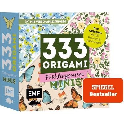 333 Origami Minis – Frühlingswiese – Dein dekorativer Wendeblock zum kreativen Falten & Notieren, Taschenbuch von , Edition Michael Fischer / EMF