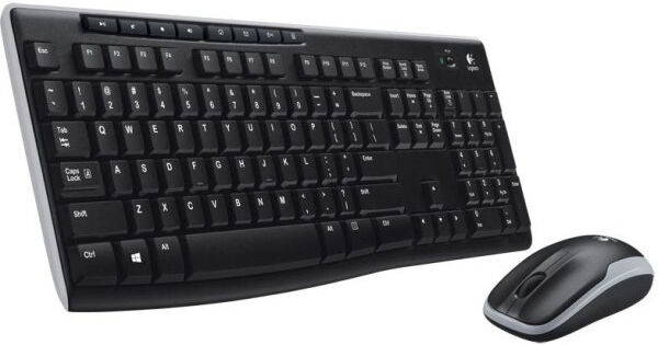 Logitech Mk270 Wireless Mus/tastatursæt, Nordisk