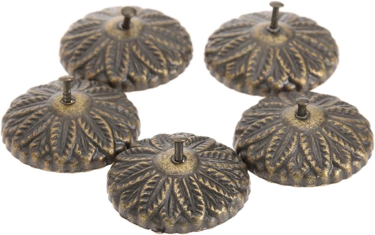 Decoratieve Meubelnagels Antiek Brons 22 mm