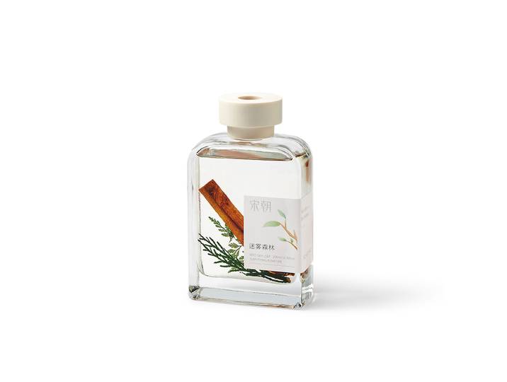 SONGCHAO Everything in Nature Diffuseur: Forêt Brumeuse 200ml (Cyprès/Géranium/Mousse)