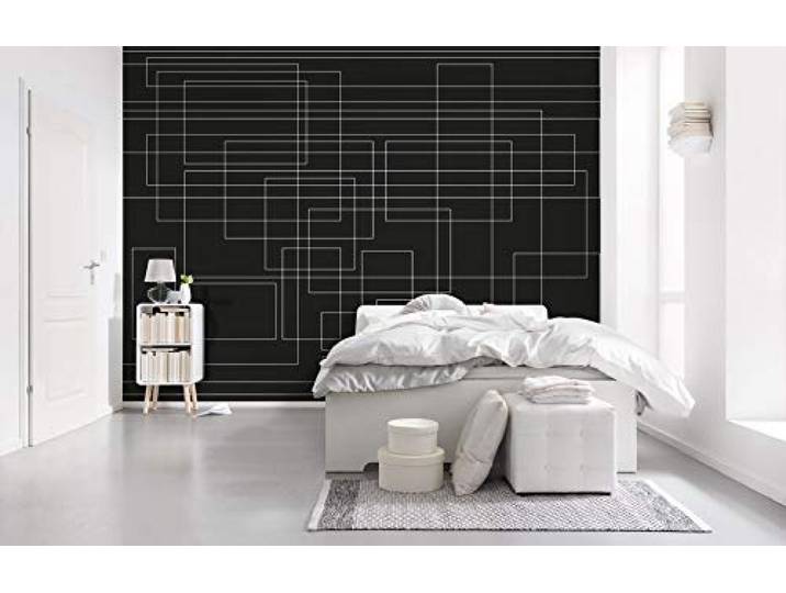 Komar Vlies Fototapete - Mills Board Mondial - Größe 400 x 250 cm (Breite x Höhe) - Wand Tapete Wohnzimmer Schlafzimmer Büro Flur Dekoration Wandbild - PRH-1242