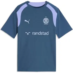 Puma, Unisex, Fussballtrikot, Maillot d'entraînement enfant OM 2026/27, Mehrfarbig, Blau, Violett