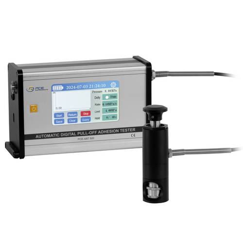 PCE Instruments Automatisches Haftfestigkeitsprüfgerät PCE-AAT 500 inkl. viel Zubehör |Hydraulikpumpe elektronisch |uvm