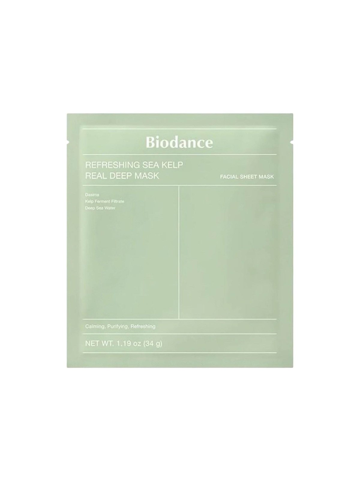 BIODANCE Refreshing Sea Kelp Real Deep Mask 1 pcs