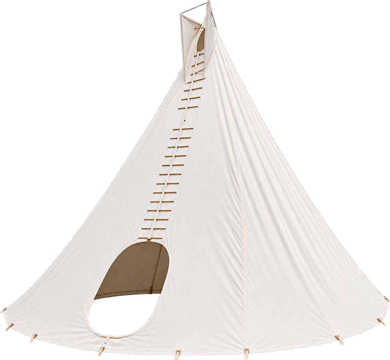 Einmast-Tipi, Touren-Tipi mit ca. 3,50m Durchmesser, extraschwere Ausführung