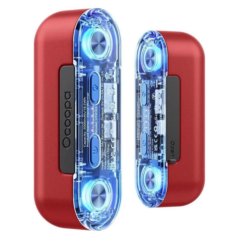 Ocoopa Elektryczny ogrzewacz red UT4103 (UT4103-RED)