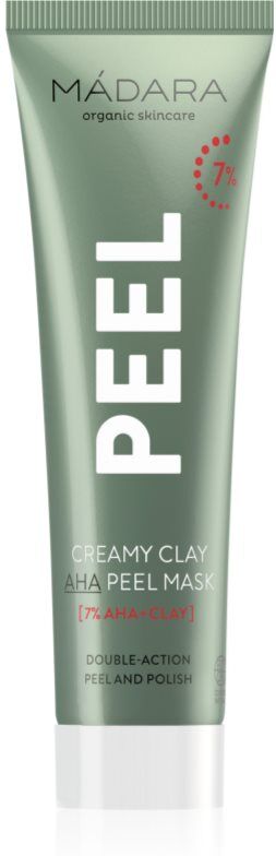 MÁDARA Peel masque à l'argile effet exfoliant 60 ml