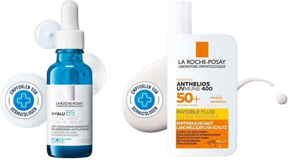 La Roche Posay Hyalu B5 Suractivated Serum + Anthelios Invisible