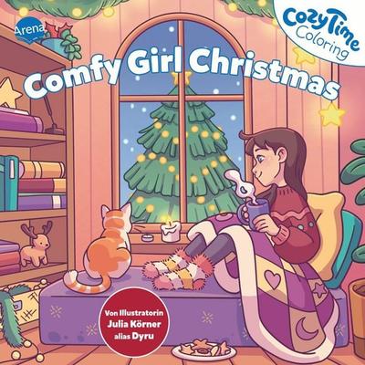 Cozy Time Coloring. Comfy Girl Christmas, Taschenbuch von , Arena, 978-3-401-72350-1