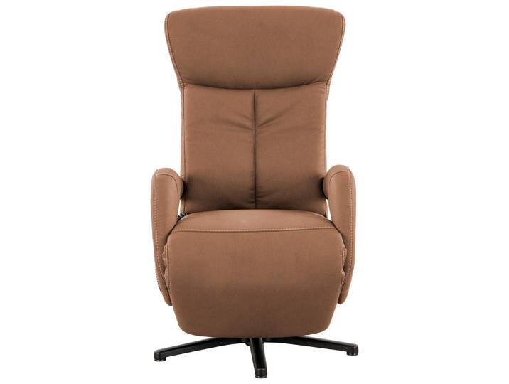 Livetastic Fernsehsessel, Cognac, Metall, 67x108x80 cm, Herz-Waage-Funktion, Wohnzimmer, Sessel, Fernsehsessel