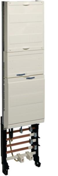 HAGER Komplettfeld 1ZP/RES, ZH3ET27N eHz, H1050mm, 1-feld