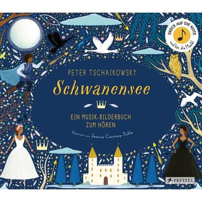 Peter Tschaikowsky. Schwanensee, Gebundene Ausgabe von Jessica Courtney-Tickle, Prestel, 978-3-7913-7411-6