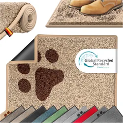 KESSER® Schmutzfangmatte rutschfeste Fußmatte für Innen- & Außenbereich waschbar & wetterfest   Türmatte Wohnungseingang   Teppich für Büro & Vorzimmer   Fußabtreter Fußabstreifer