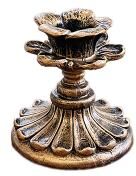Inspire Daily Merch Antique Bronze Finish Resin Candle Holders Vintage Taper Candle Sticks For Wedding Dinner Party Table Centerpiece Decor 1