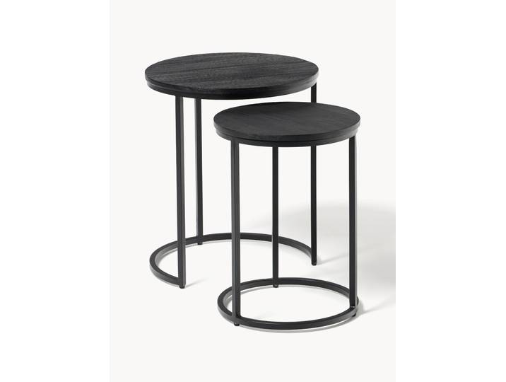 Tables gigognes en manguier Andrew, 2 pièces