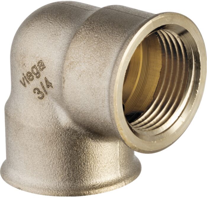 Viega Bogen 269296 Rp 2, 90Grad, Rotguss