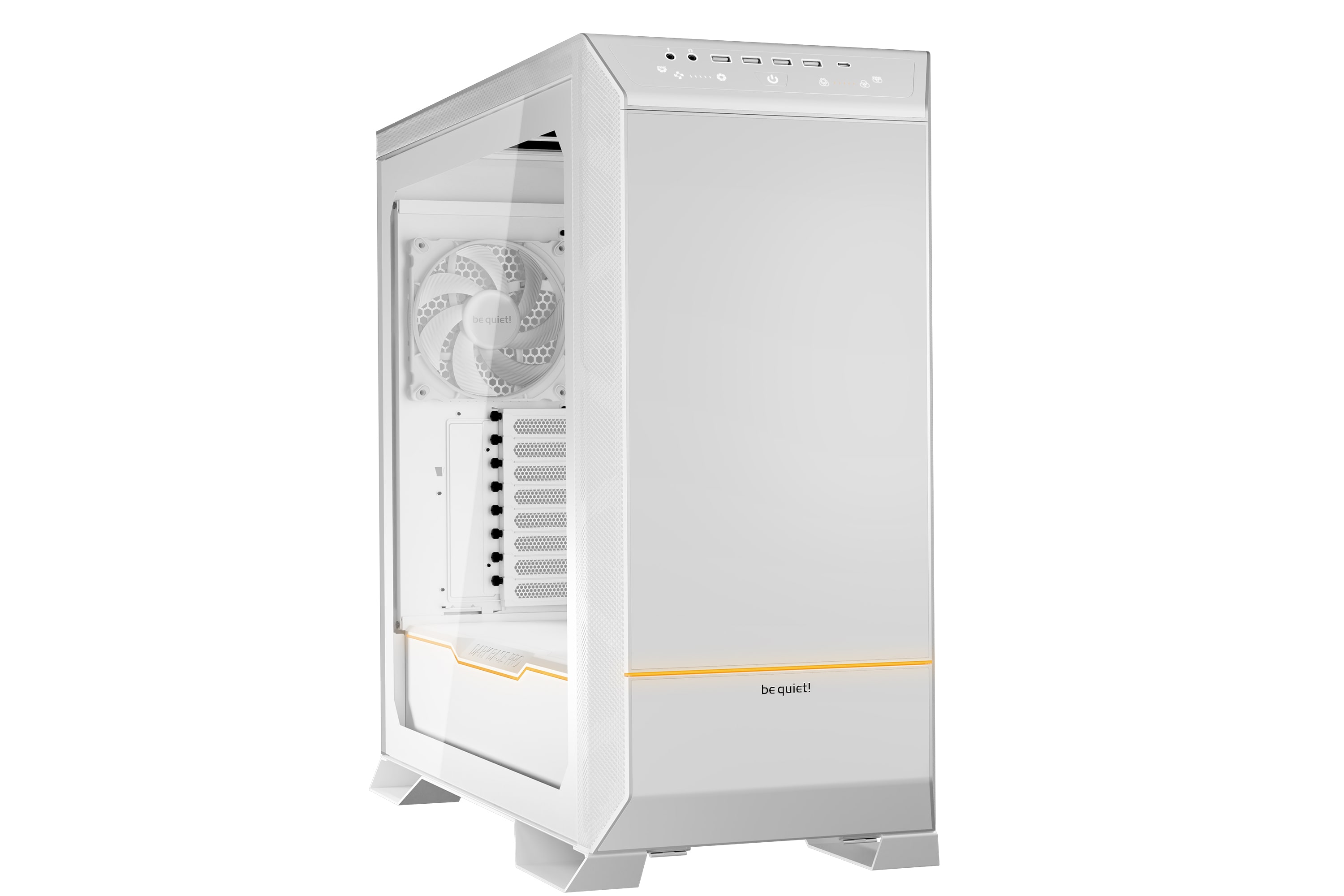 be quiet! Dark Base PRO 901 Weiss Big Tower Gaming Gehäuse ARGB Beleuchtung BGW51