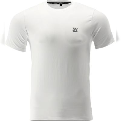 TRIZERATOP Verlängertes T‑Shirt TALL weiß mit Elasthan 3XL