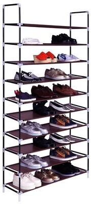 karlinc 10 Layer Large Shoe Storage Cabinet Shoes Racks