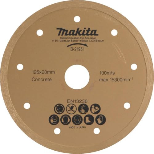 Makita Diamantslijpschijf 125 mm Nat B-21951