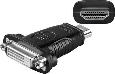 MicroConnect HDM1924F DVI-D naar HDMI kabel, zwart
