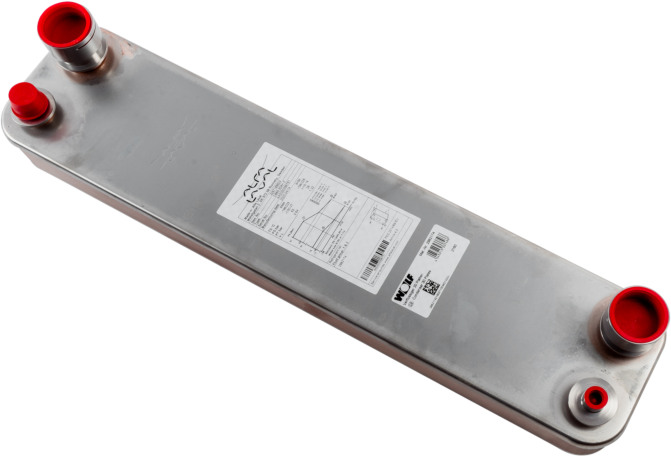 Wolf Verflüssiger 30 Platten R290 2982174 für CHA-07